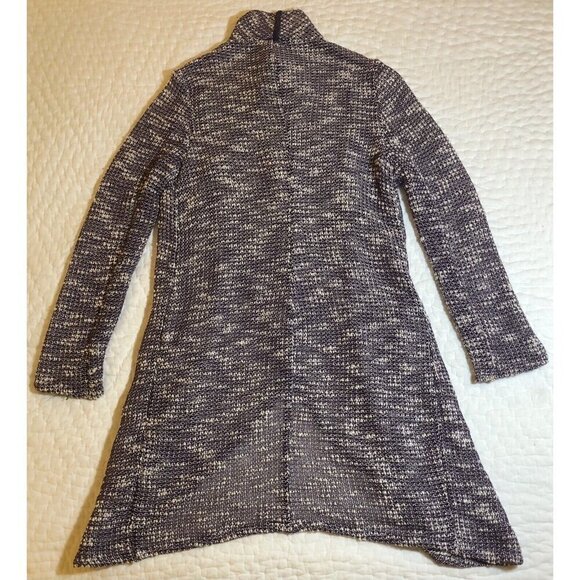 FABLETICS Womens SMALL Purple Moscow Wrap Open Duster Long CARDIGAN Sweater EUC - Picture 5 of 8